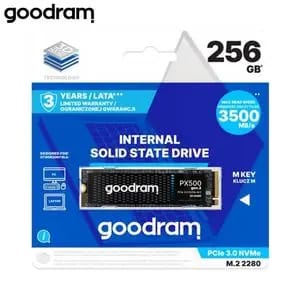 GOODRAM PX500 NVMe Gen3 256Go | 3200MB/s | Tunisie