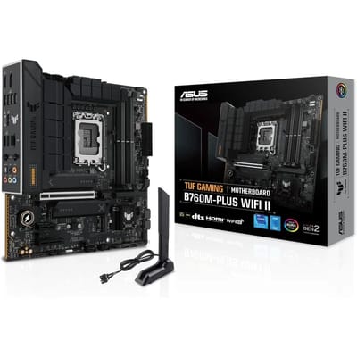 ASUS TUF GAMING B760M-PLUS WiFi II D5 | LGA1700 DDR5 | Gaming