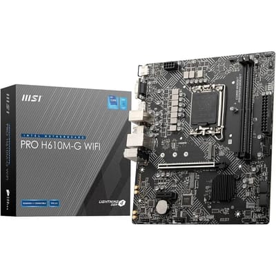 MSI H610M-G WiFi | LGA1700 DDR5 | Gaming