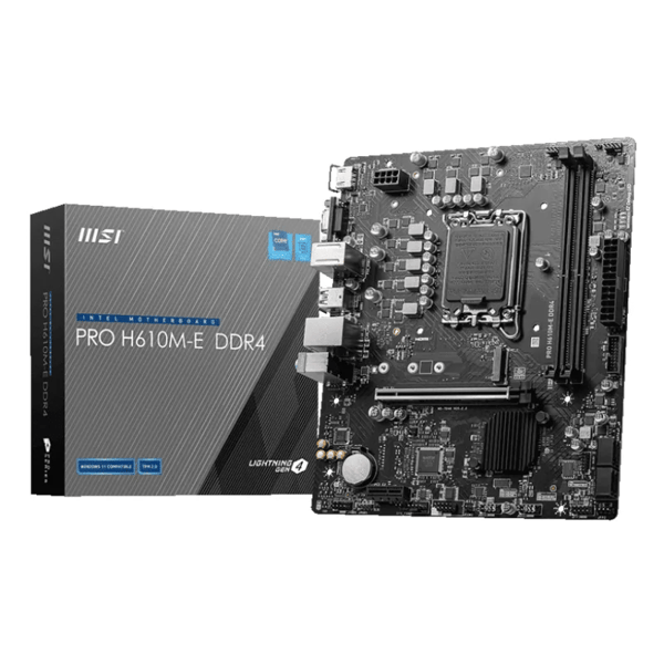 MSI H610M-E | LGA1700 DDR4 | Pro